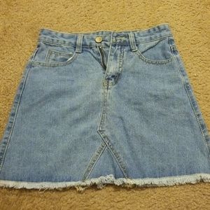 Denim skirt